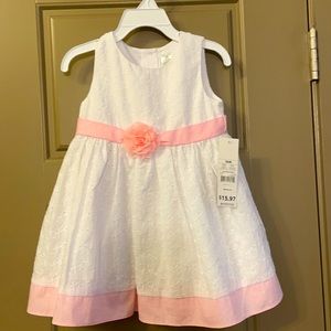 Brand: George, white dress - size 24 mo.